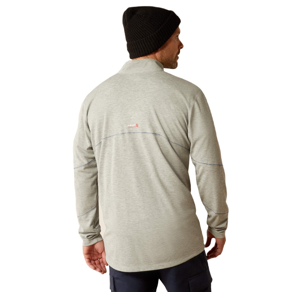 FR Primo 1/4 Zip Baselayer in Heather Gray